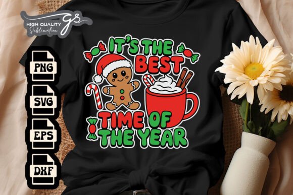 Best Time of the Year Christmas SVG: Graphics for Crafts & Branding