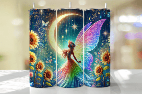 Fairy Tumbler Wrap Design: Graphics for Tumbler Wraps